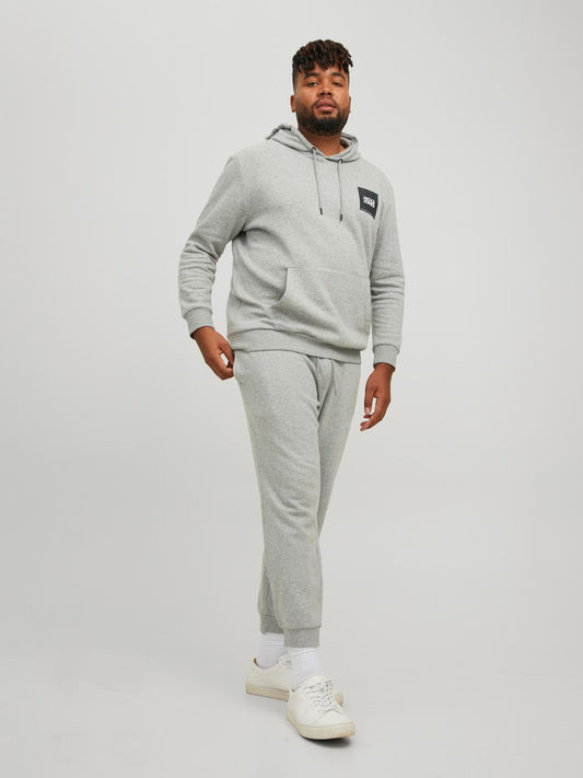 PlusSize JPSTGORDON Track Pants - Light Grey Melange