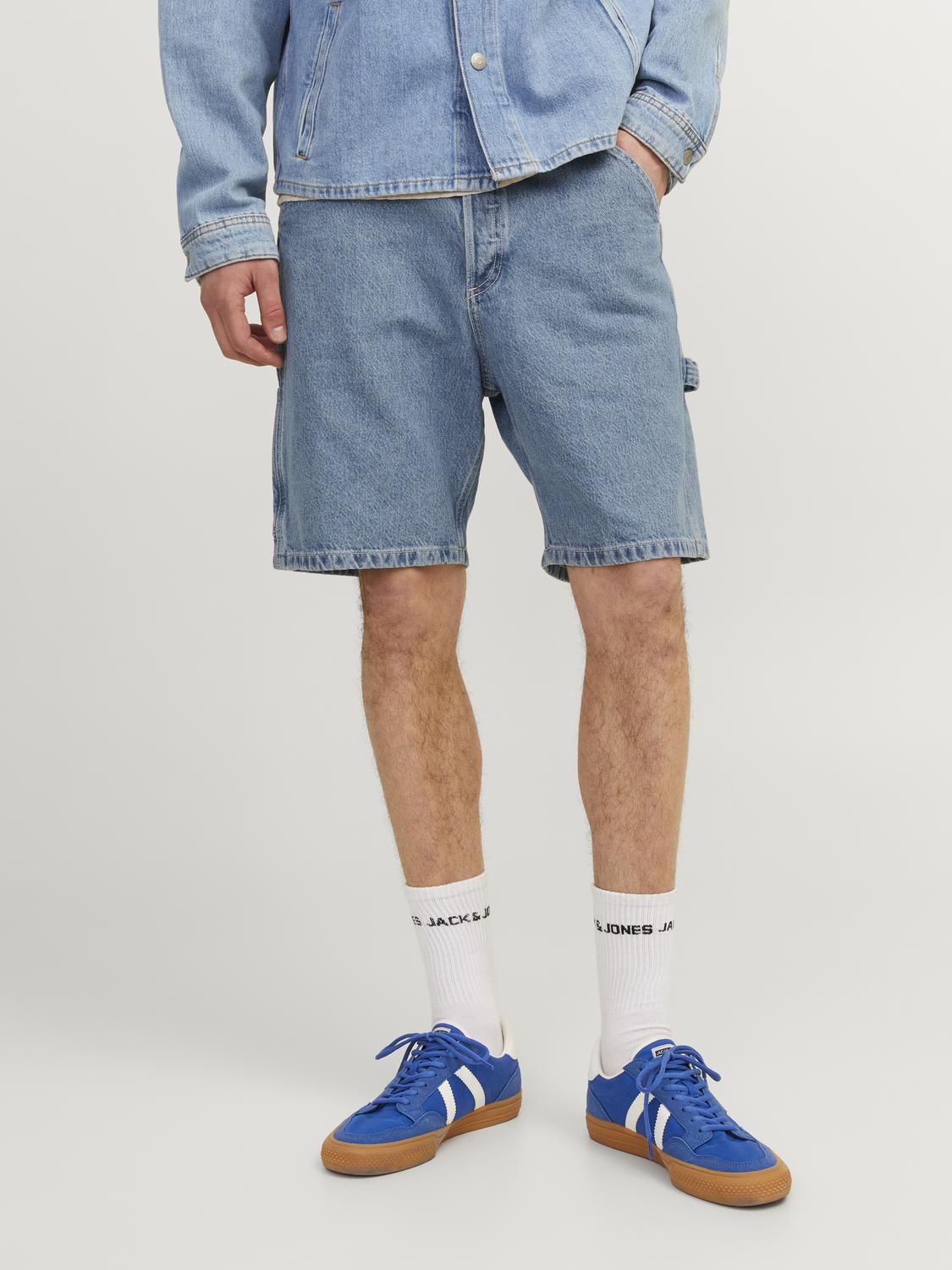 JJITONY Shorts - Blue Denim