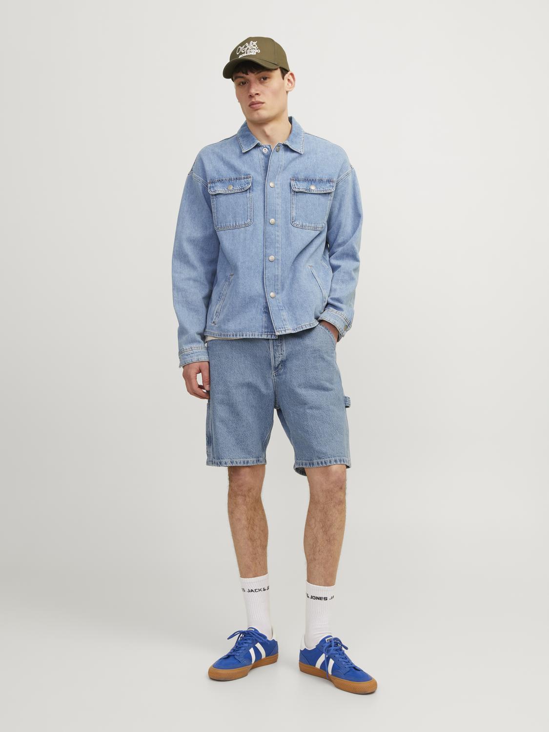 JJITONY Shorts - Blue Denim