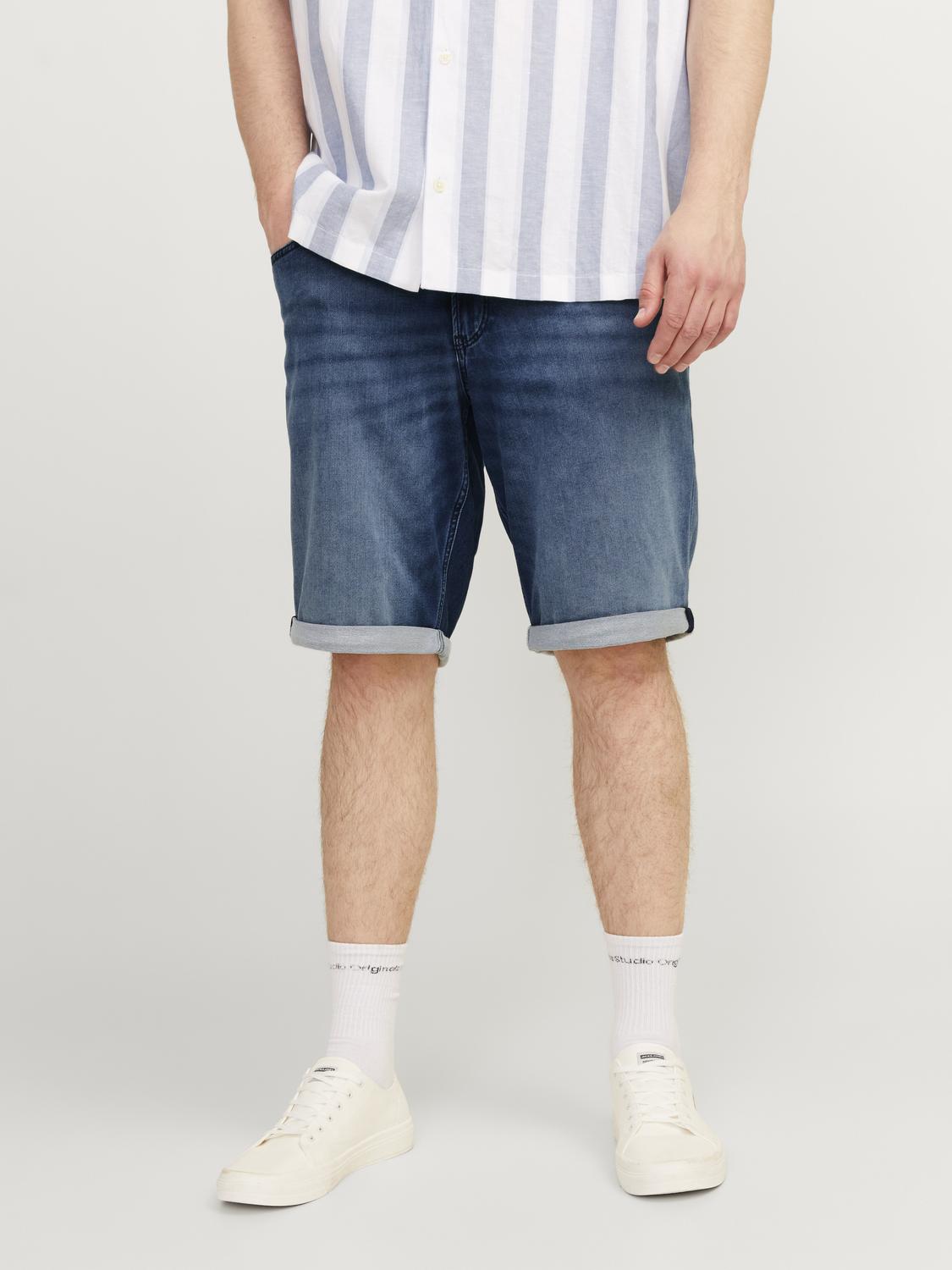 JJIRICK Shorts - Blue Denim