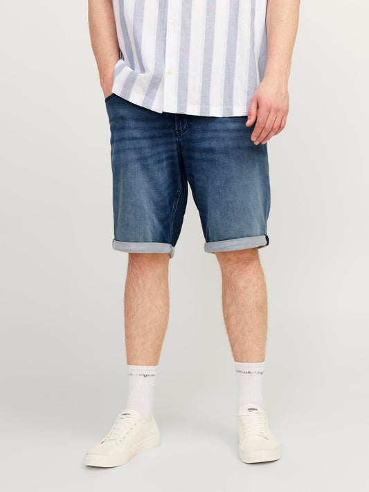 JJIRICK Shorts - Blue Denim