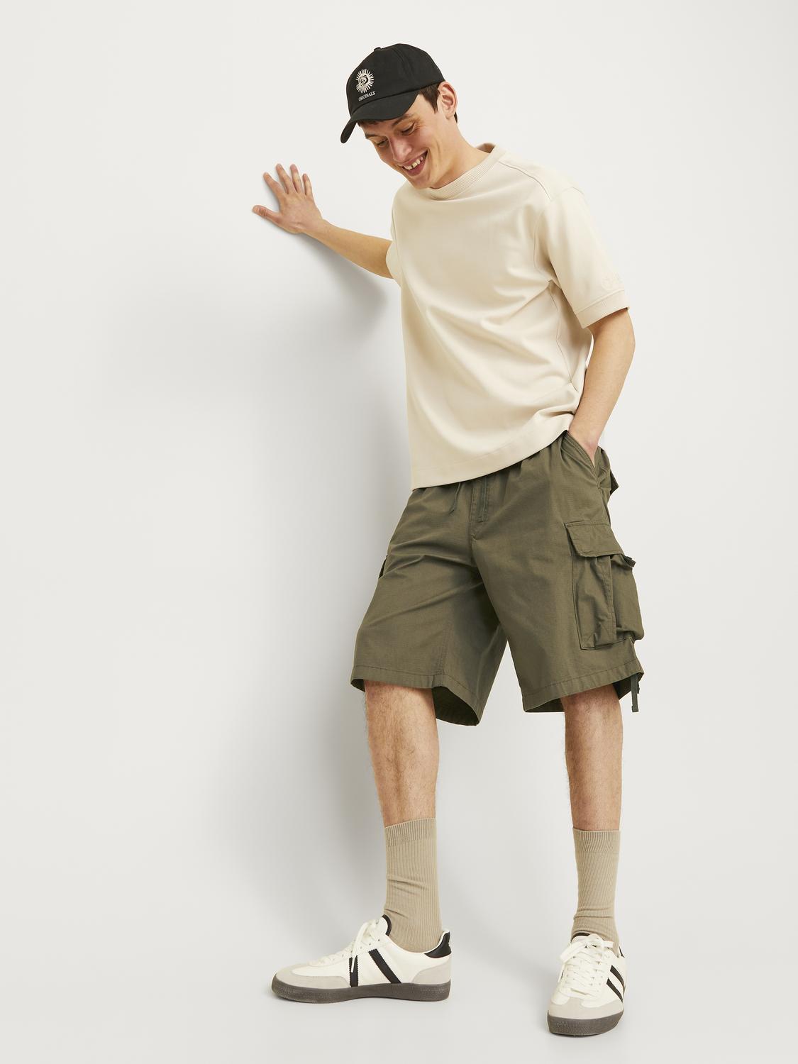 JPSTPARACHUTE Shorts - Burnt Olive