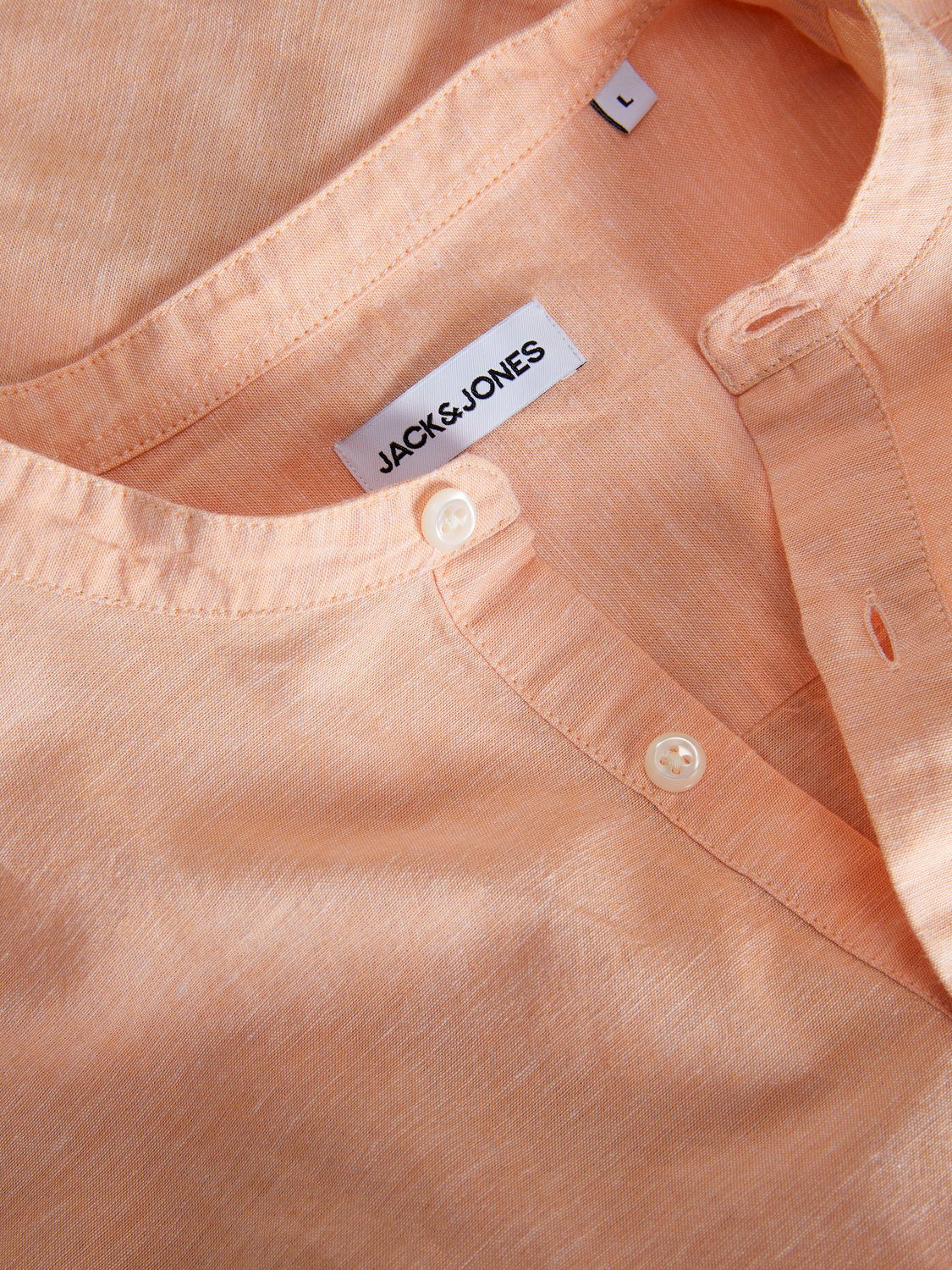 JJLINEN Shirts - Apricot Ice