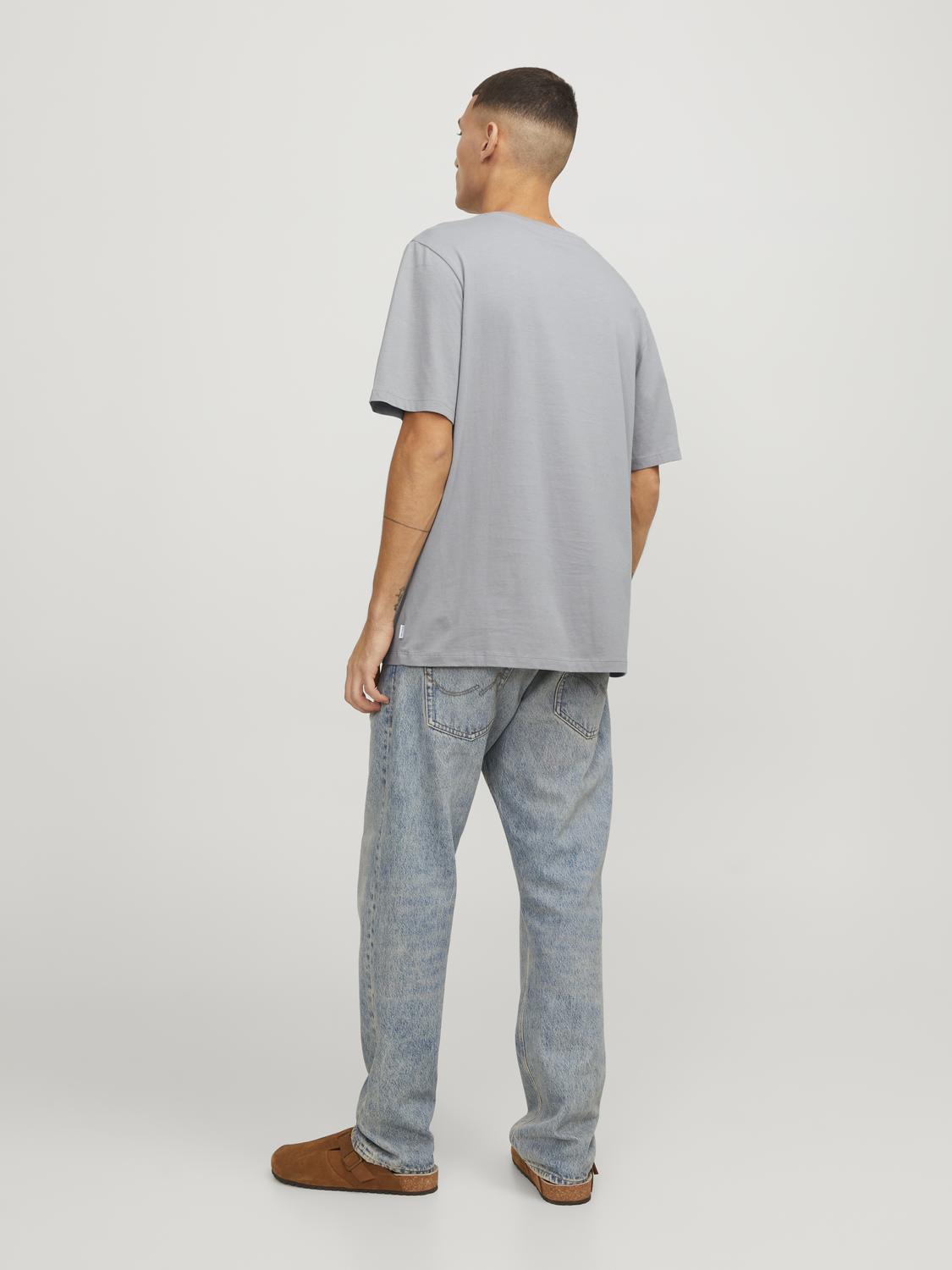 JJEORGANIC T-Shirt - Ultimate Grey