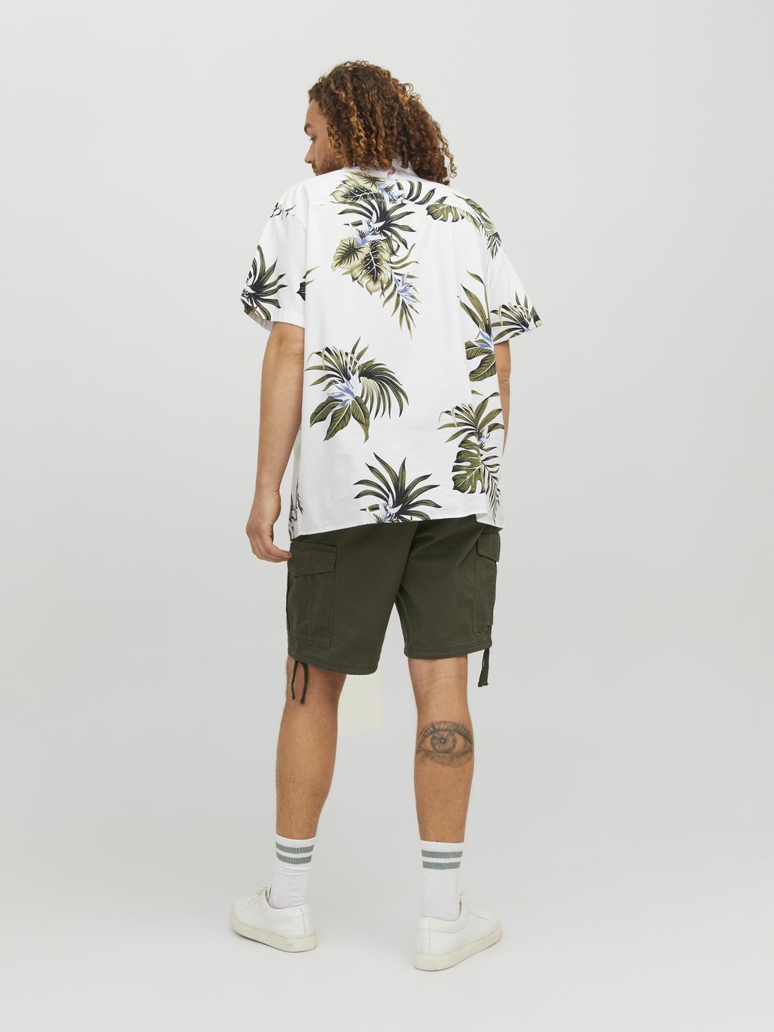 PlusSize JPSTMARLEY Shorts - Forest Night