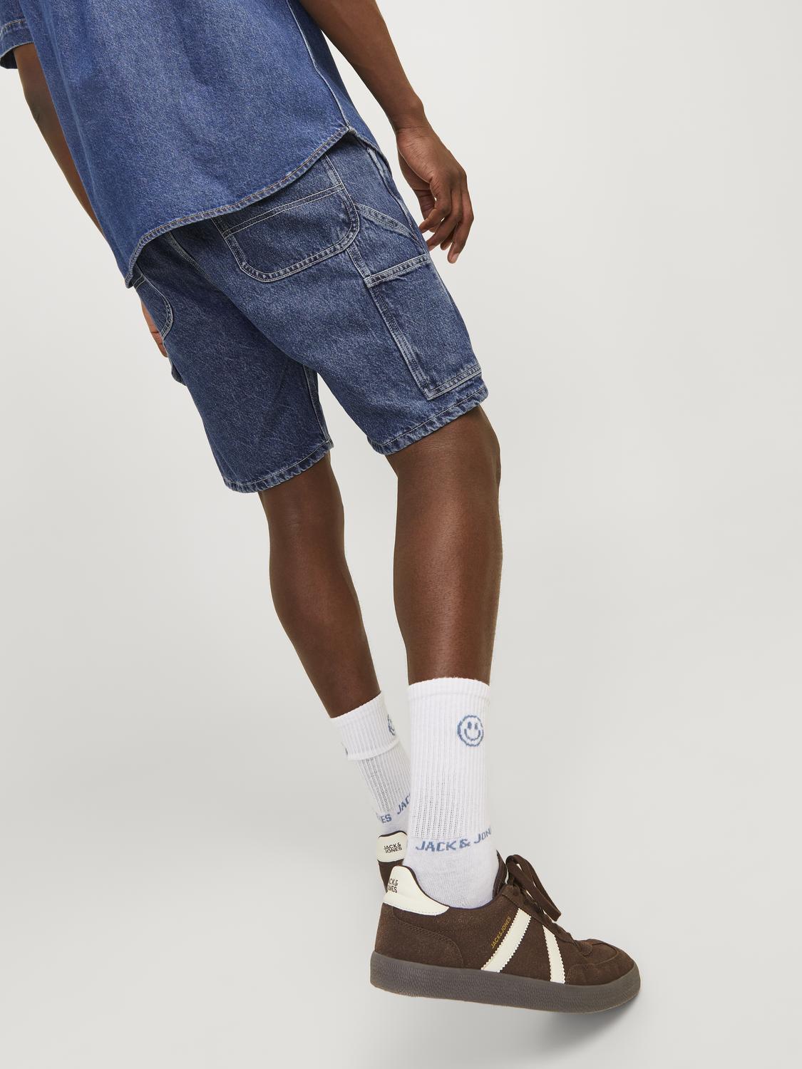 JJITONY Shorts - Blue Denim