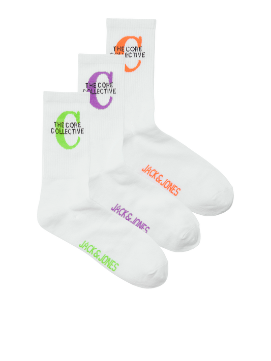 JACFIJI Socks - White