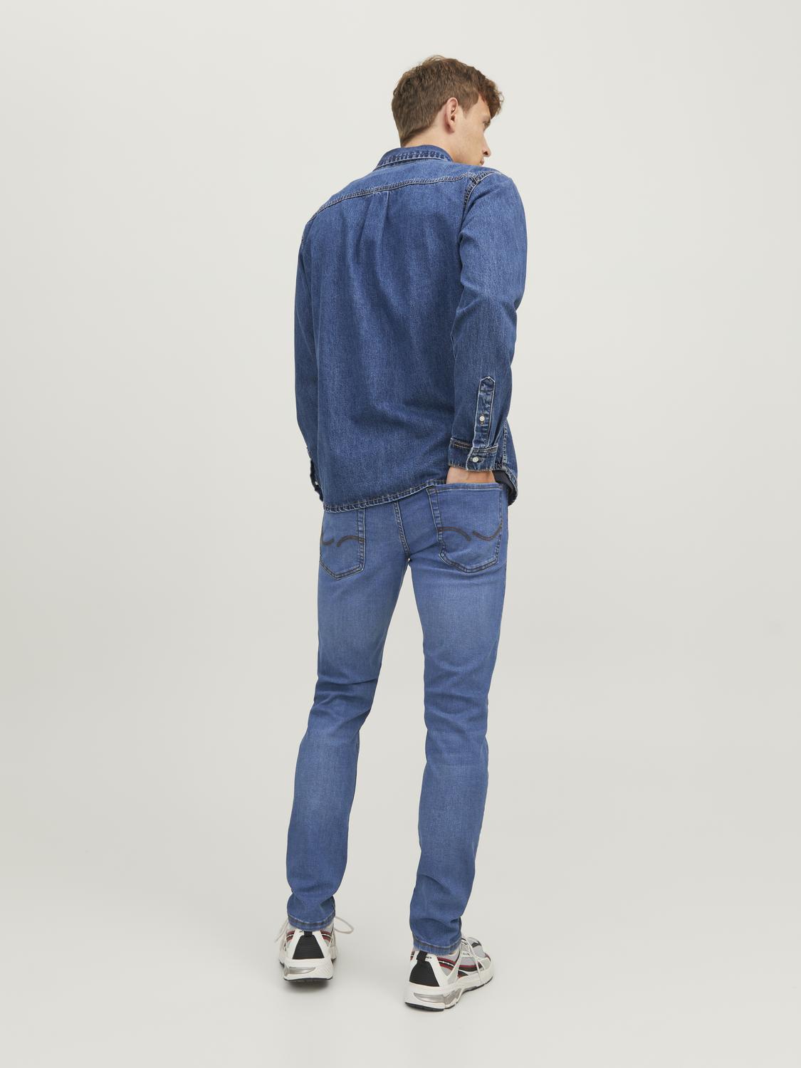 JJIGLENN Jeans - Blue Denim