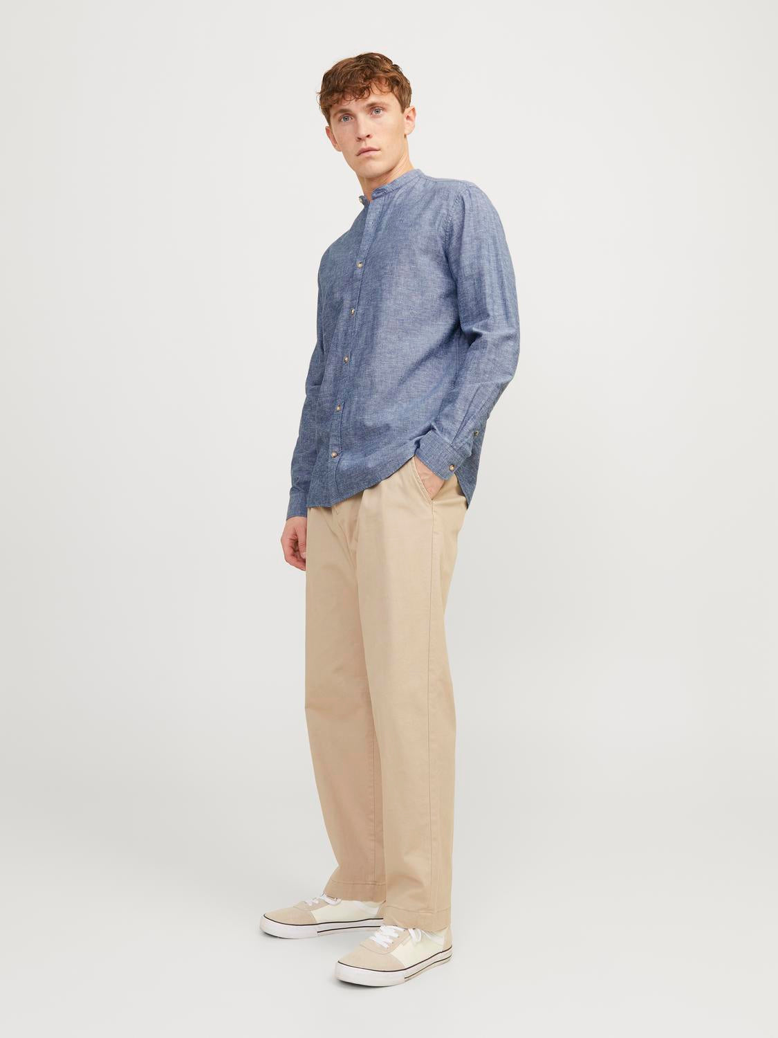 JJESUMMER Shirts - Faded Denim