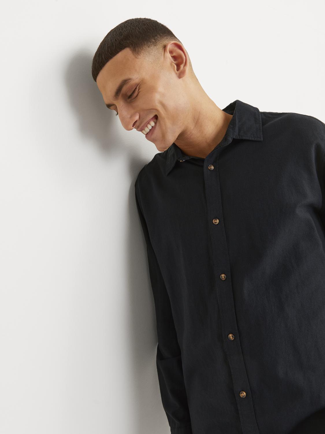 JJESUMMER Shirts - Black