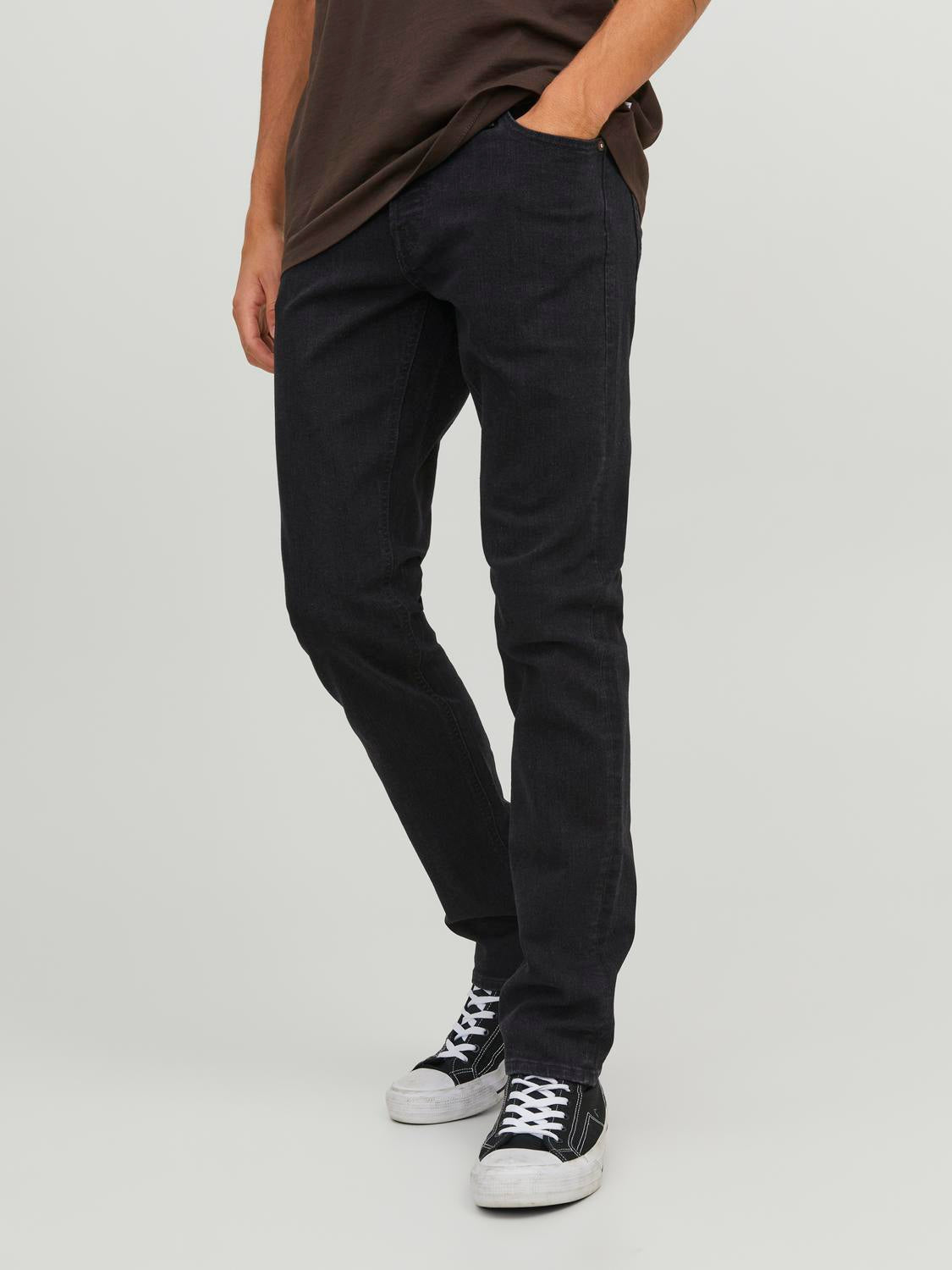 JJIGLENN Jeans - Black Denim