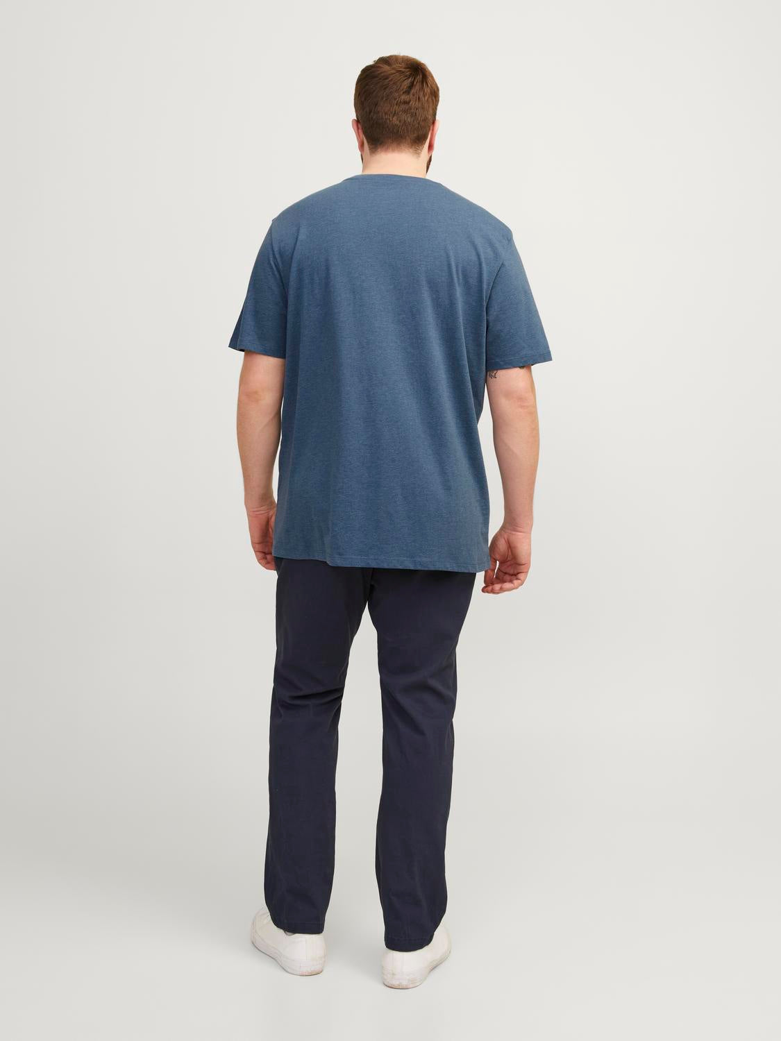 JJEPAULOS T-Shirt - Denim Blue
