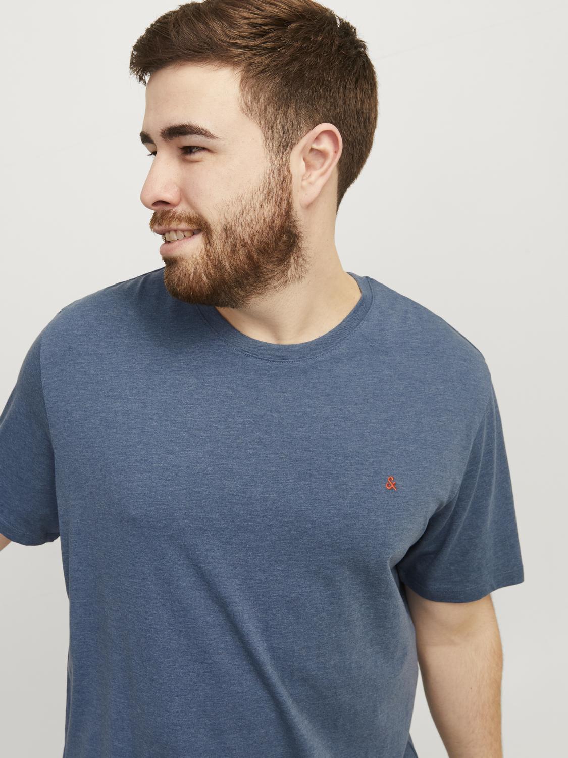 JJEPAULOS T-Shirt - Denim Blue