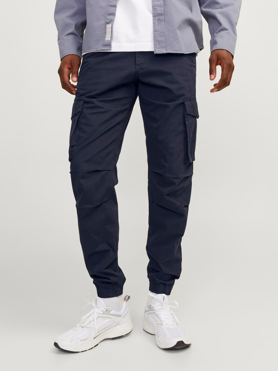 JPSTKANE Cargo Trousers - Dark Navy