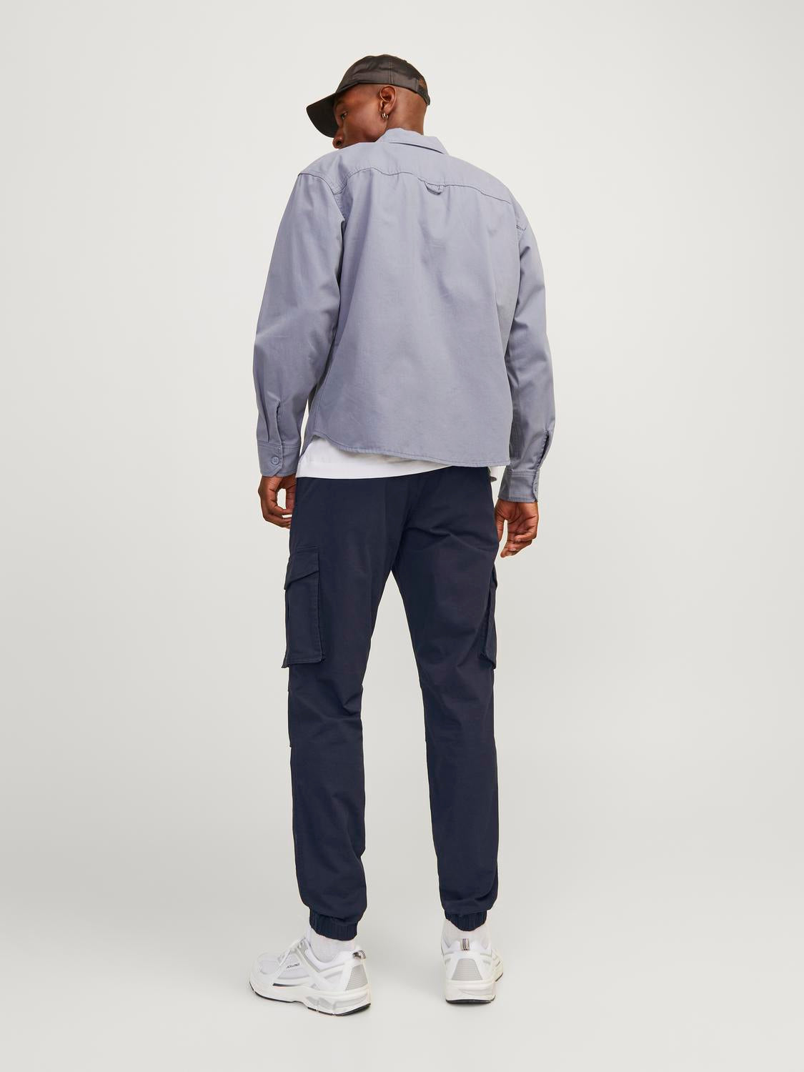 JPSTKANE Cargo Trousers - Dark Navy