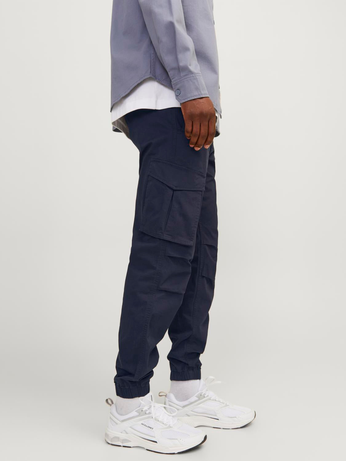 JPSTKANE Cargo Trousers - Dark Navy