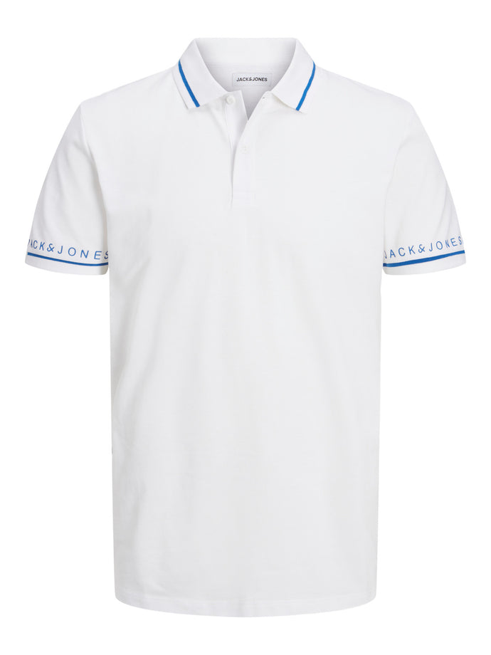 PlusSize JJGLOBUS Polo Shirt - White
