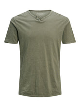Load image into Gallery viewer, JJESPLIT T-Shirt - dusky green
