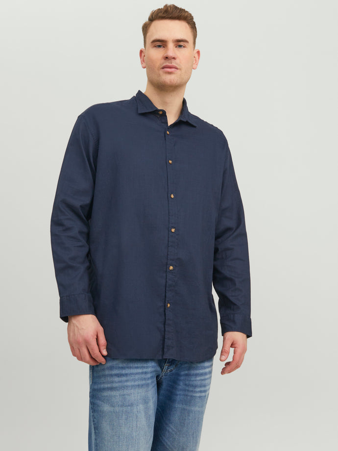 PlusSize JJSLUB Shirts - Navy Blazer