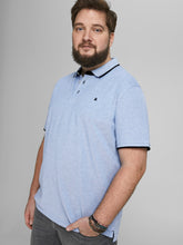 Load image into Gallery viewer, PlusSize JJEPAULOS Polo Shirt - Bright Cobalt
