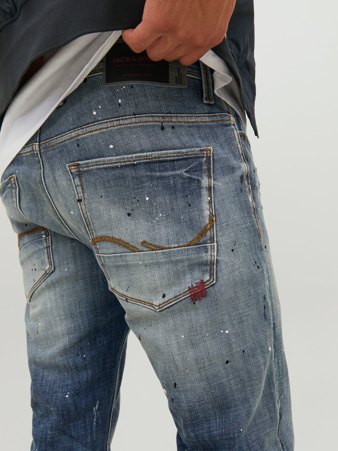 JJIGLENN Jeans - Blue Denim