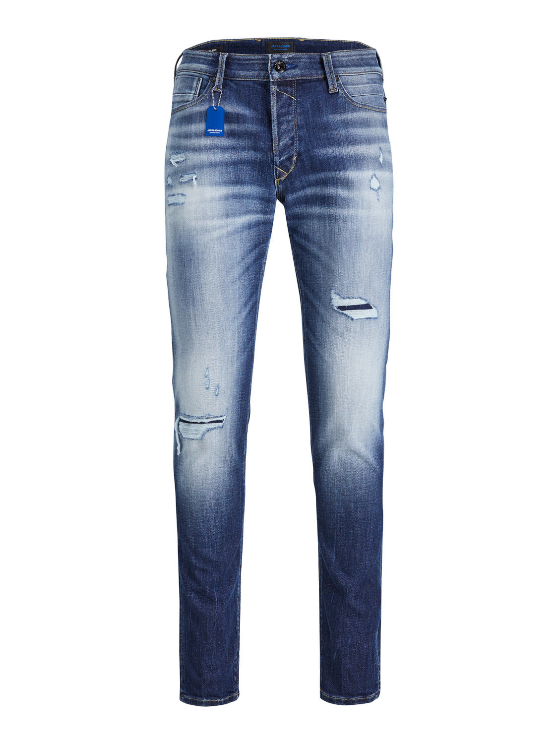 JJIGLENN Jeans - Blue Denim