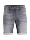 PlusSize JJIRICK Shorts - Grey Denim