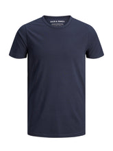 Load image into Gallery viewer, JJEBASIC T-Shirt - navy blue
