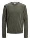 JJELEO Pullover - Dusty Olive