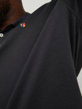 Load image into Gallery viewer, PlusSize JPRBLUWIN Polo Shirt - Black
