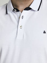 Load image into Gallery viewer, JJEPAULOS Polo Shirt - White
