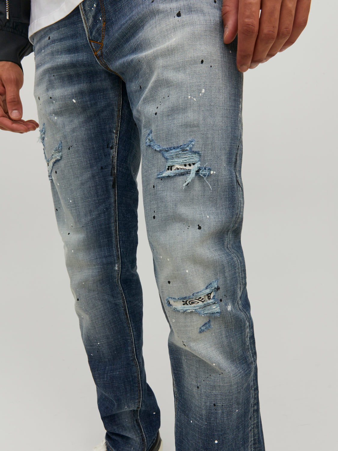JJIGLENN Jeans - Blue Denim