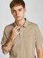JJEPAULOS Polo Shirt - Crockery