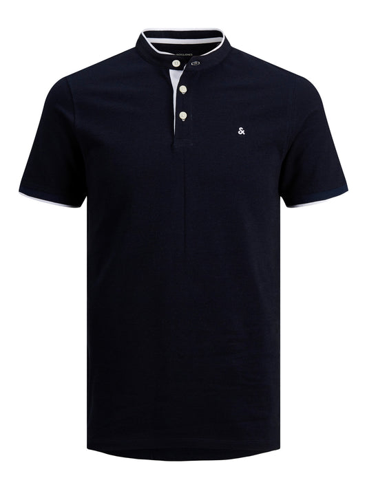 JJEPAULOS Polo Shirt - Dark Navy