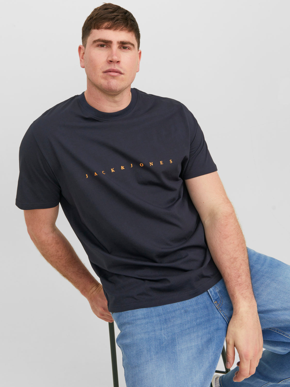 PlusSize JJESTAR T-Shirt - Dark Navy