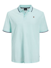 Load image into Gallery viewer, PlusSize JPRWINBLU Polo Shirt - Bleached Aqua
