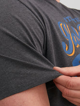 Load image into Gallery viewer, PlusSize JJELOGO T-Shirt - Dark Grey Melange
