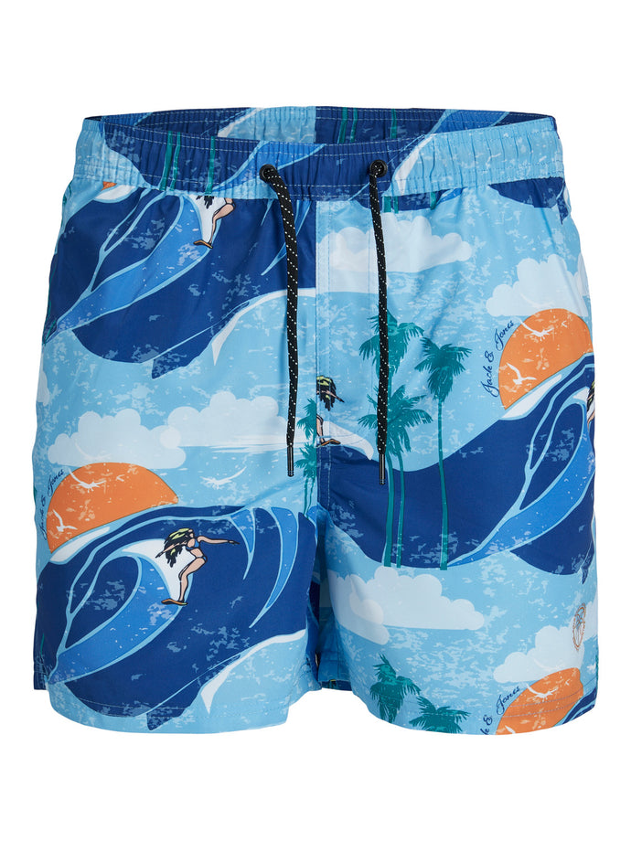 JPSTFIJI Swimshorts - Blue Tint