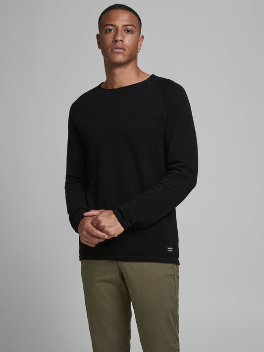 JJEHILL Pullover - black