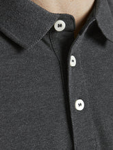 Load image into Gallery viewer, JJEPAULOS Polo Shirt - Dark Grey Melange
