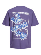 Load image into Gallery viewer, JORWAVETEXT T-Shirt - Twilight Purple
