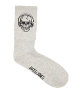 Load image into Gallery viewer, JACSKULL Socks - White
