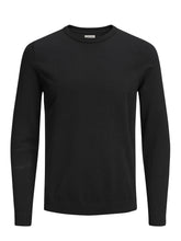 Load image into Gallery viewer, PlusSize JJEBASIC Pullover - Black
