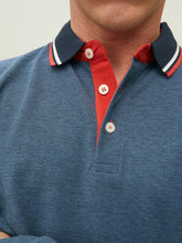 Load image into Gallery viewer, JJEPAULOS Polo Shirt - Denim Blue
