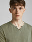 JJESPLIT T-Shirt - dusky green