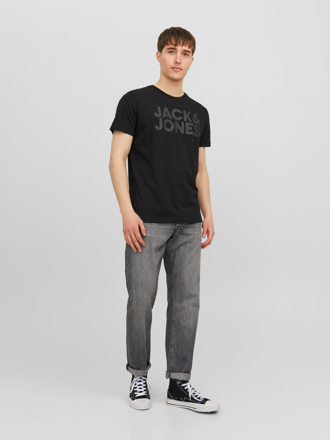 JJECORP T-Shirt - Black