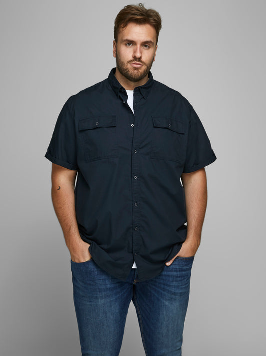 PlusSize JCOMARC Shirts - Sky Captain