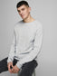 JJEHILL Knit - Light Grey Melange