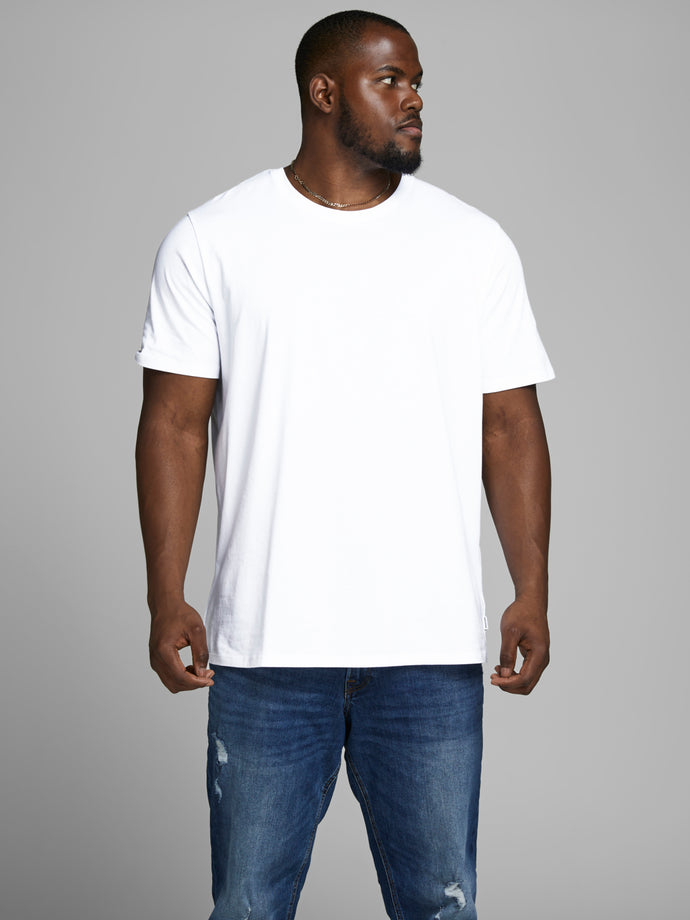 PlusSize JJEORGANIC T-Shirt - White