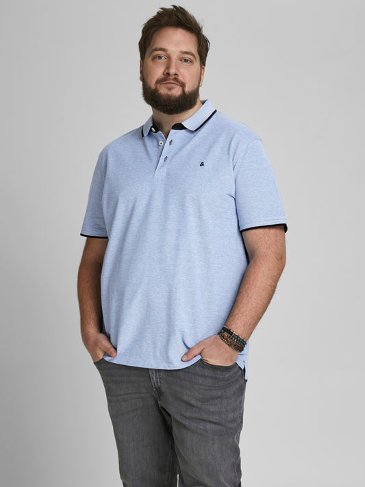 PlusSize JJEPAULOS Polo Shirt - Bright Cobalt